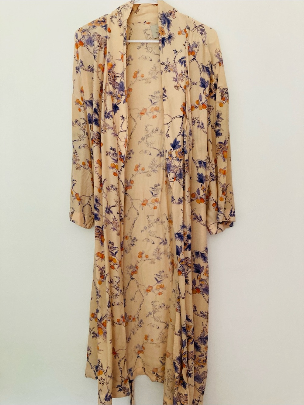 Hinge Floral Kimono/Duster/Robe with Belt Size XS/S